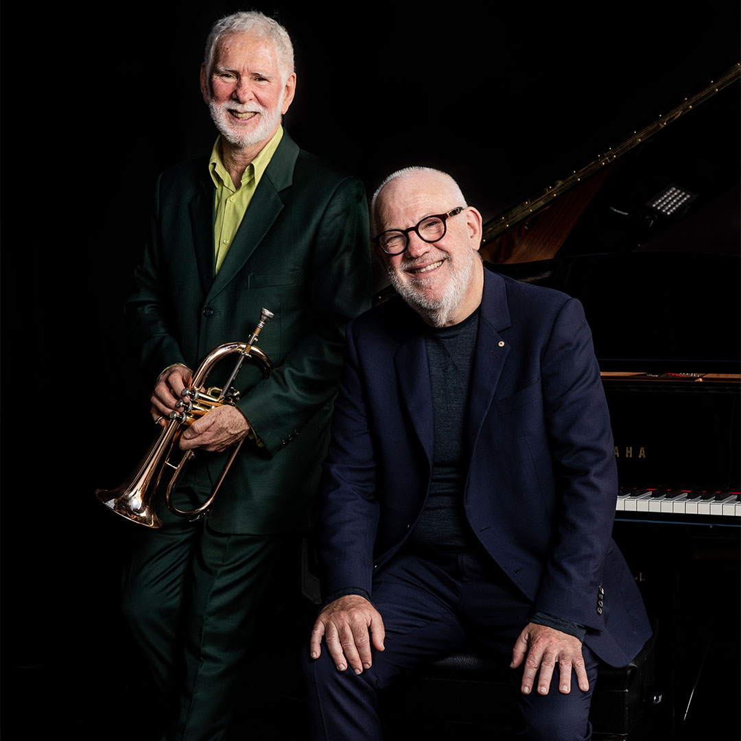 Vince Jones and Paul Grabowsky at the Shoalhaven Entertainment Centre