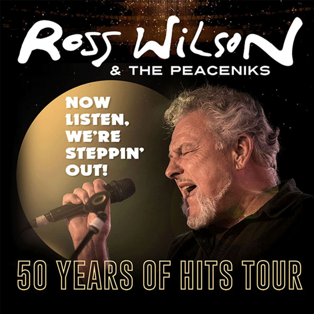 Ross Wilson and The Peaceniks at the Shoalhaven Entertainment Centre