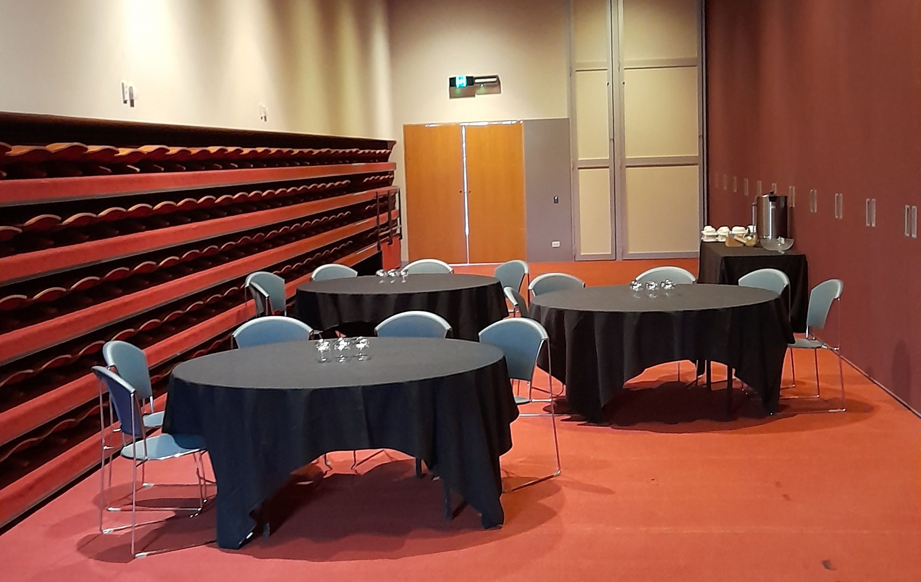 Mezzanine Meeting Room with rounds tables